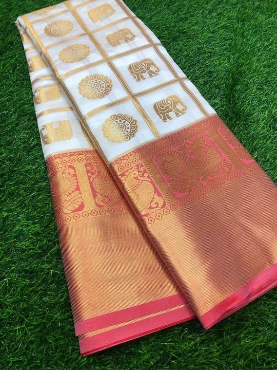 Kanchipuram silk sarees uploaded by DD Collections on 3/26/2021