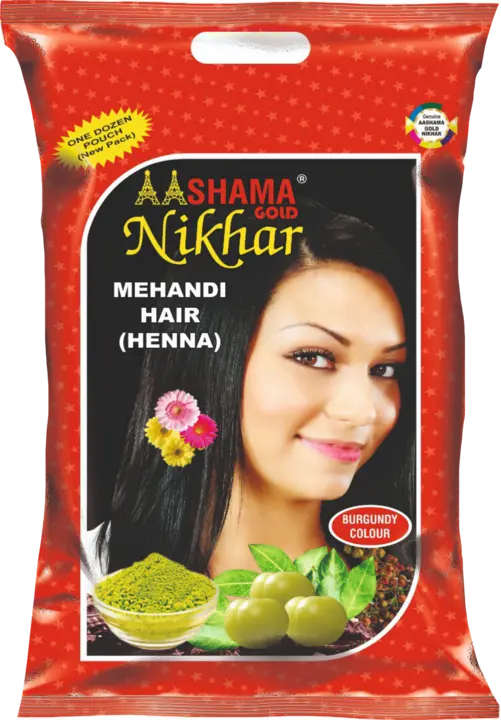 Shama gold Nikhar Mehanid Hair colour ( Burgundy)  uploaded by Henna manufacturer Mukesh Kumar & Company  on 5/22/2024