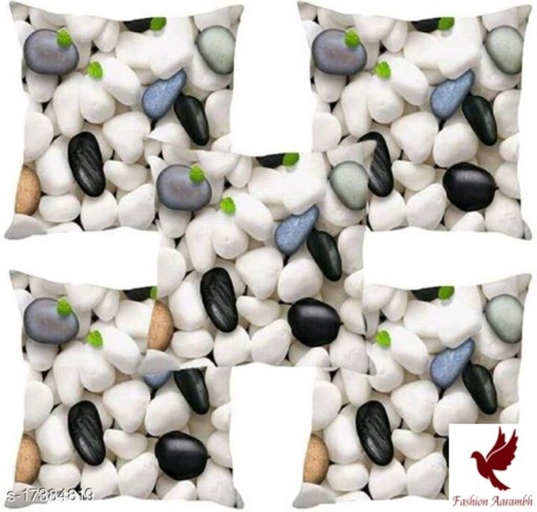 Post image *Trendy Stylish Cushion Covers*Rs 350
Fabric: Satin / Jute
Print or Pattern Type: 3d Printed
Multipack: 5
Sizes: 
Free Size (Length Size: 16 in, Width Size: 16 in)
