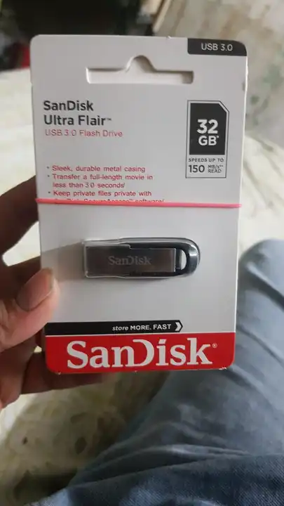 Minimum 50 Pcs 3.0 Ultra Flair Pendrive SanDisk uploaded by business on 5/26/2024