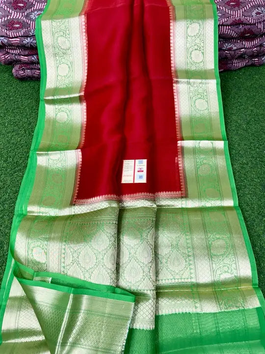 Banarasi daeyble Warm silk saree  uploaded by business on 5/27/2024
