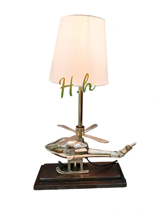 Decorative  Designer Electric Table Lamp Helicopter  With Mdf Stand 
Available In Very Reasonable Pr uploaded by Hina Handicrafts on 5/27/2024