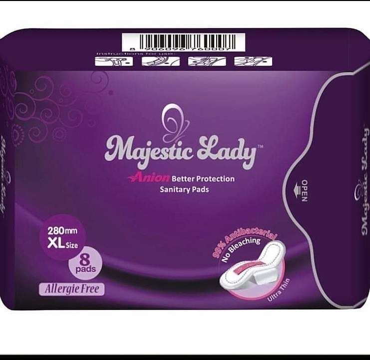 Majestic Lady Anion Sanitary Pads 8 PC Pack uploaded by Samarsh MEP Solutions on 5/17/2020