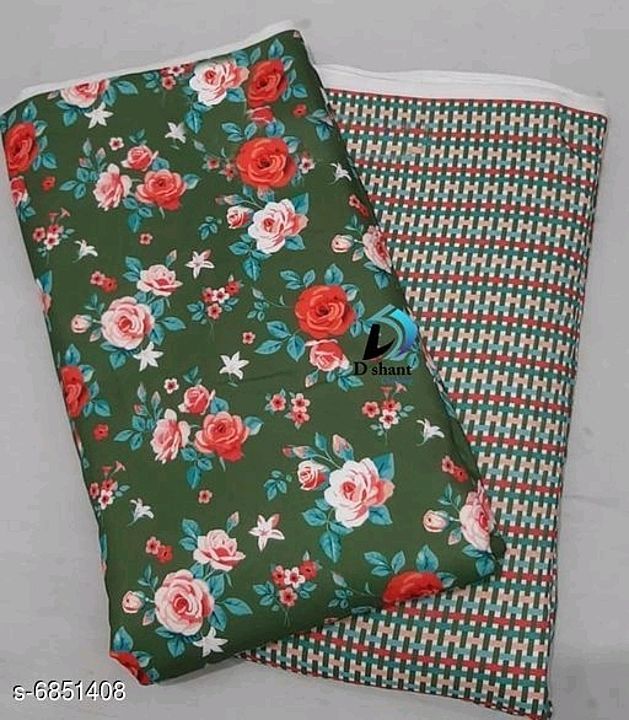 Beautyful Design Shuits And dress 
Top Fabric: Cotton + Top Length: 2.5 Meters
Bottom Fabric: Cotton uploaded by business on 7/19/2020