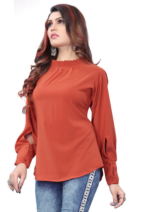 Twiffy stylish neck western top for woman uploaded by business on 3/26/2021