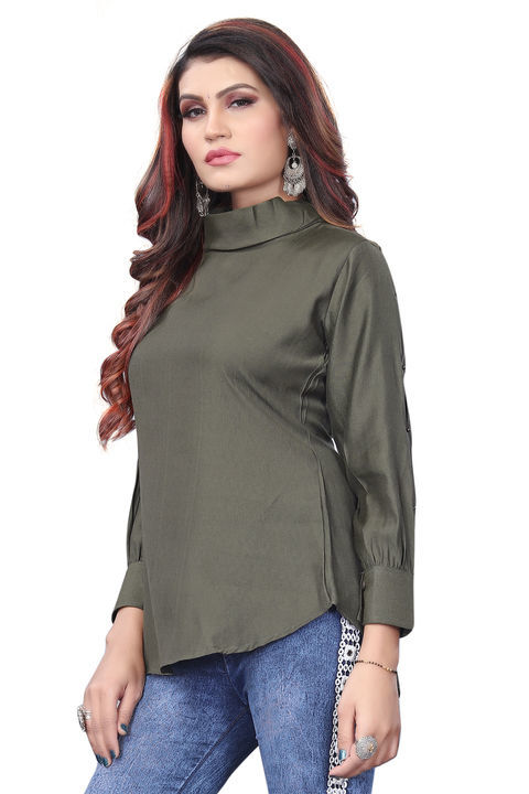 Twiffy staylish turtle neck top with full sleeve  uploaded by R.k.international on 3/26/2021