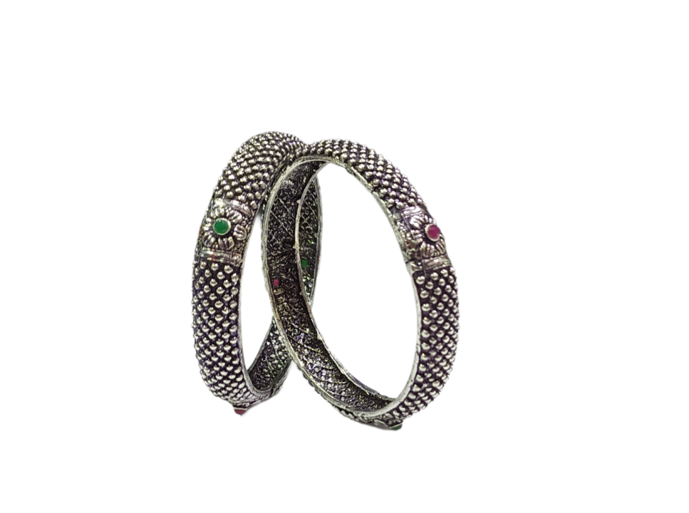 German silver bangles uploaded by Mutha jewellery on 3/26/2021