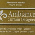 Business logo of Ambiance curtain designer