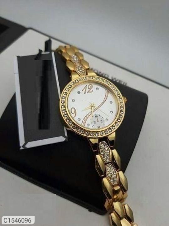 Women's Analog stainless steel watch what's ap number  send message and oder confirm uploaded by business on 3/26/2021