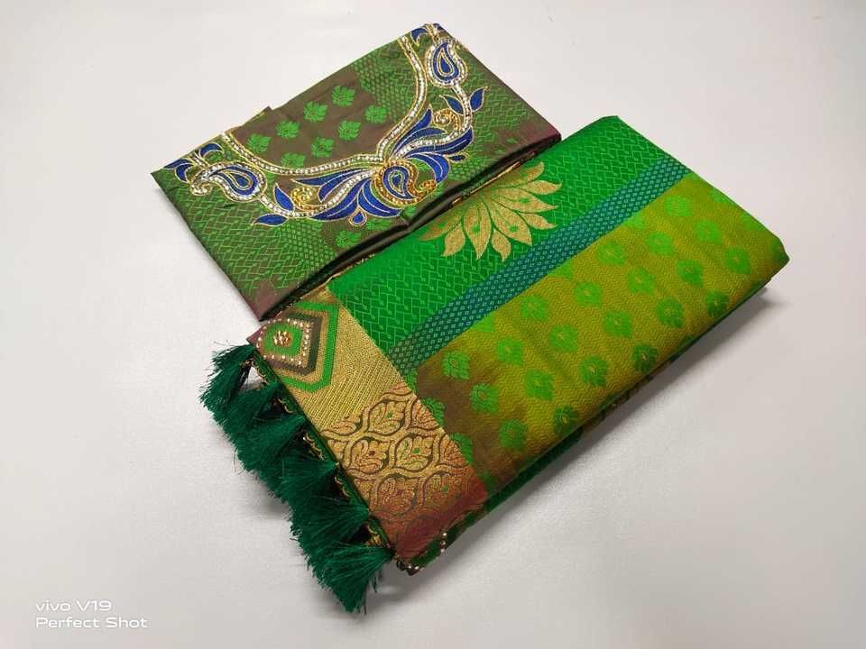 Wedding silk Saree uploaded by business on 3/26/2021