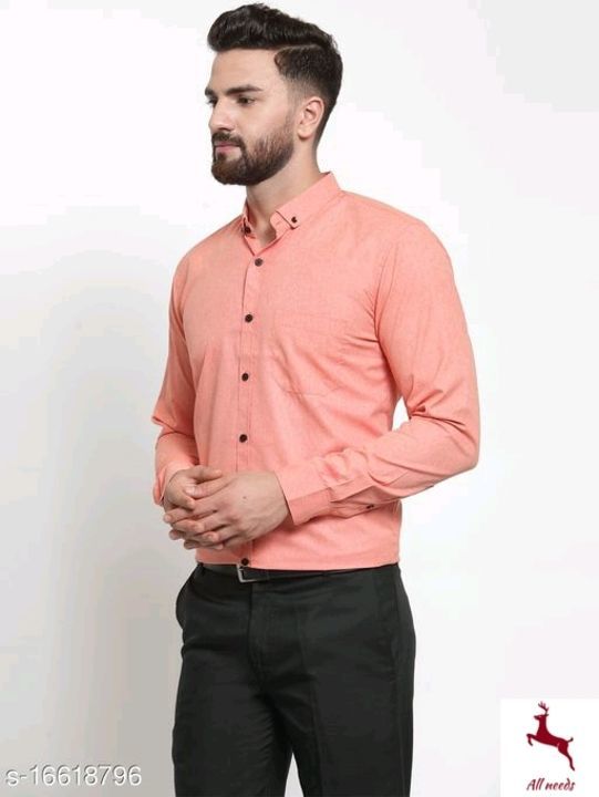 Men cotton formal shirt uploaded by business on 3/26/2021