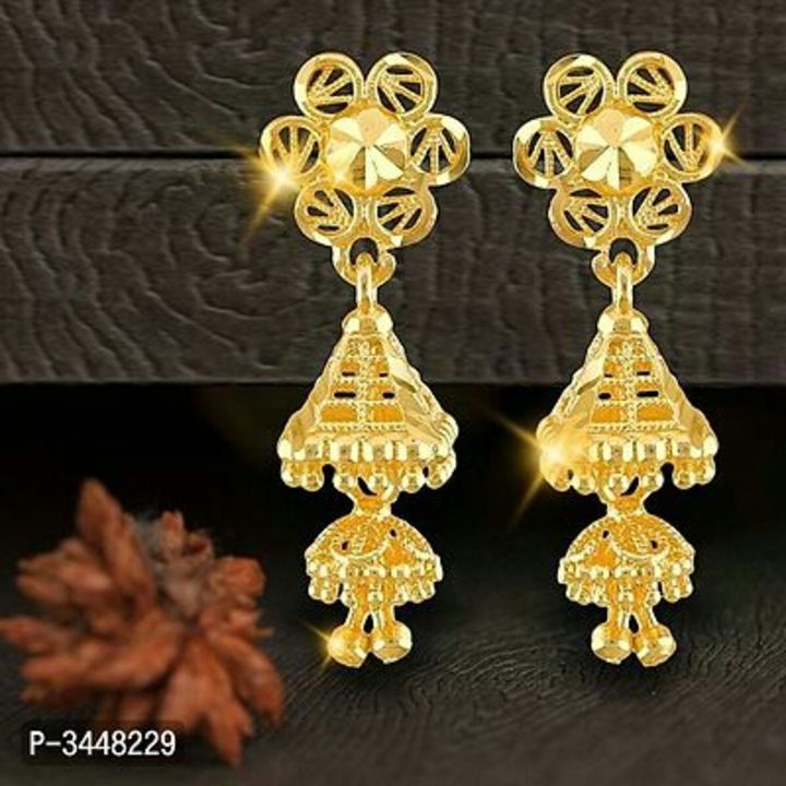 Traditional Jhumki Alloy Gold And Micron Plated Jhumki Earring For Women And Girls

Traditional Jhum uploaded by Zoya on 3/27/2021