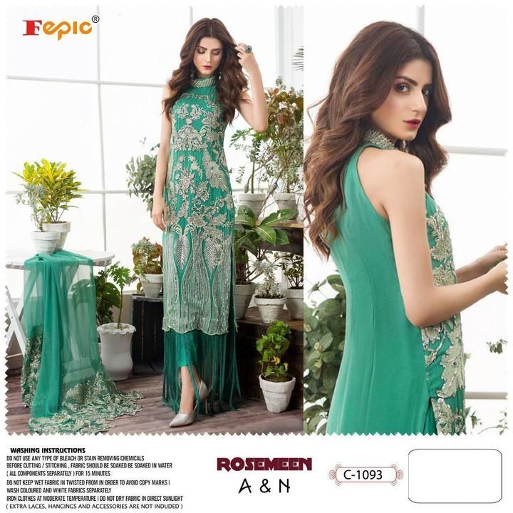 Product image with price: Rs. 1550, ID: pakistani-desighner-suit-for-women-facad90a