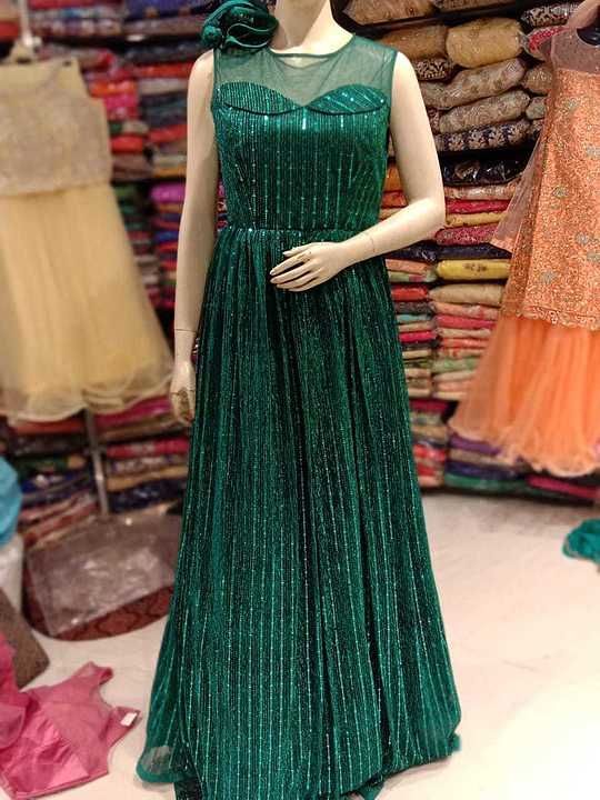 Designer party wear gown uploaded by Kanika creation on 7/19/2020