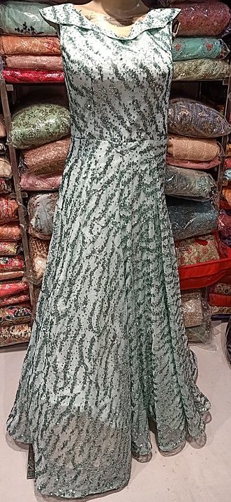 Designer party wear gown uploaded by Kanika creation on 7/19/2020