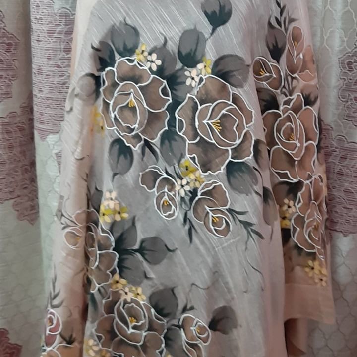 Handpainted dupatta uploaded by business on 3/27/2021