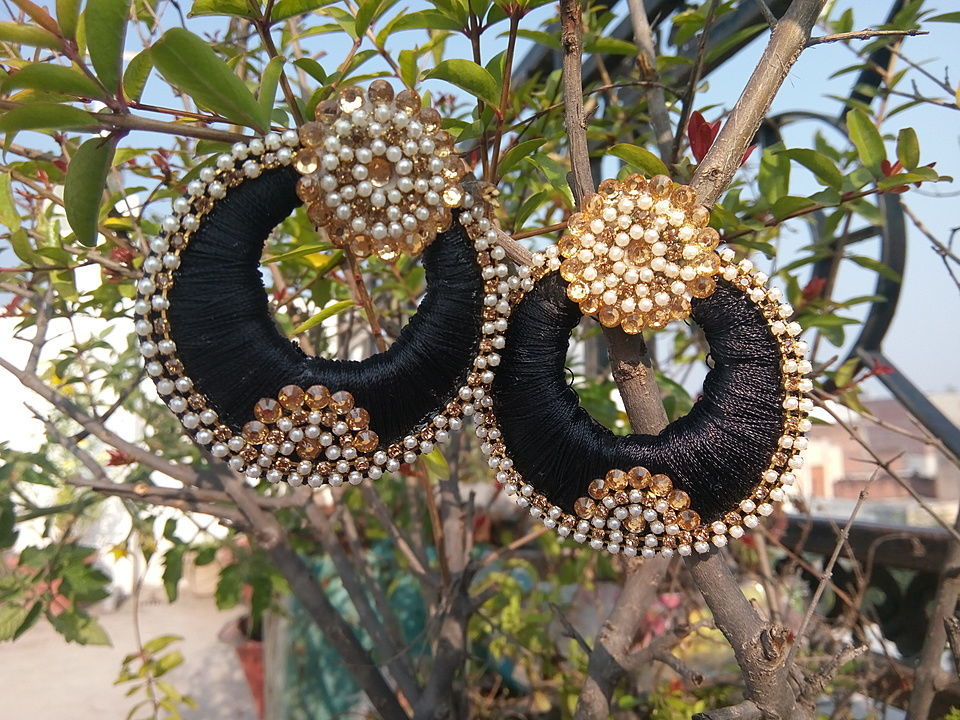 Order 2 in Earrings - SHTC370 Online From Sai Harshith's Trendy  Collections,Chennai