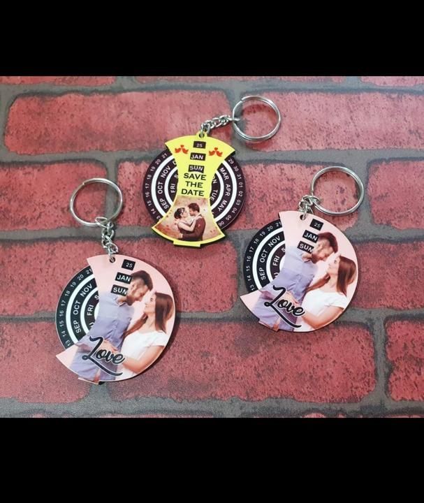 Customized KEYRING with photo and calender uploaded by Useful products on 3/27/2021