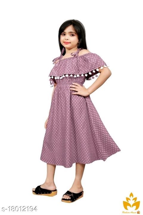 Flawsome Funky Girls Frocks & Dresses

Fabric: Rayon
Sleeve Length: Sleeveless
Pattern:  uploaded by business on 3/27/2021