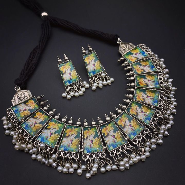 Brinda necklace sets uploaded by KBC EMPORIUM on 3/27/2021