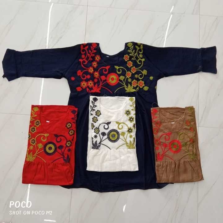 Post image All new kurti set.
All colour available.
Low price available.