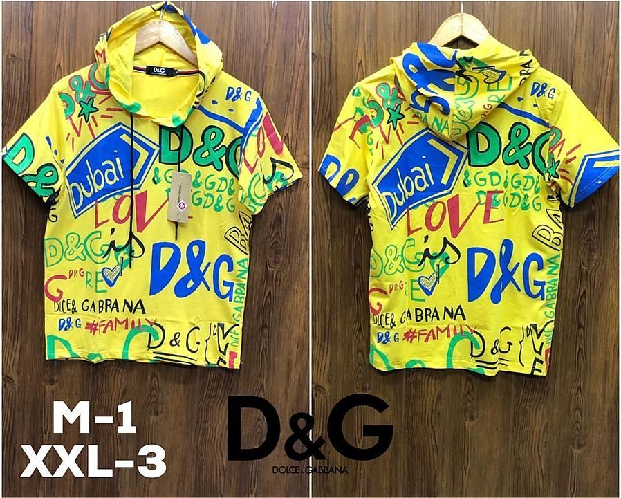 D&G All Over Print Hoodie Tees🔥  uploaded by Shopping Hub on 7/20/2020