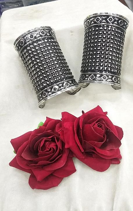 Trendy Oxidized kada goes with Indian and Western outfits uploaded by business on 7/20/2020