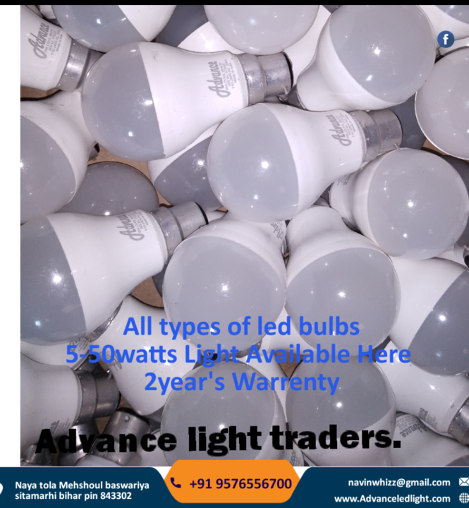 Led bulb 💡  uploaded by Advance light traders  on 3/28/2021