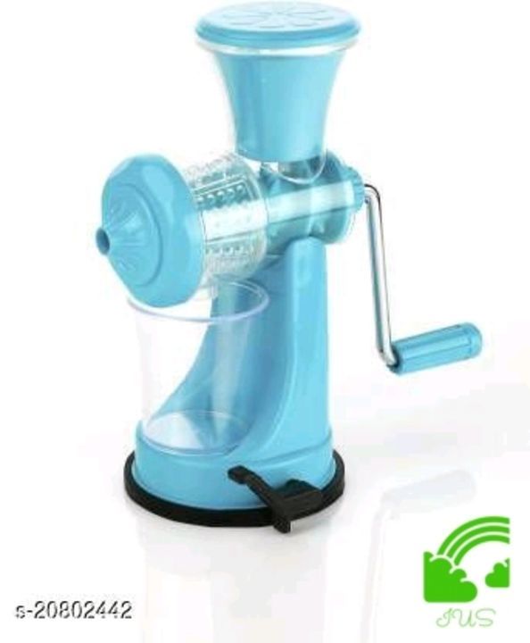 Post image 399₹/ free delivery
https://wa.me/message/VBK274GCNF7DI1

Stylo Manual Juicers

Material: Plastic
Pack: Pack of 1
length: 10 cm
breadth: 10 cm
height: 15 cm
Dispatch: 2-3 Days