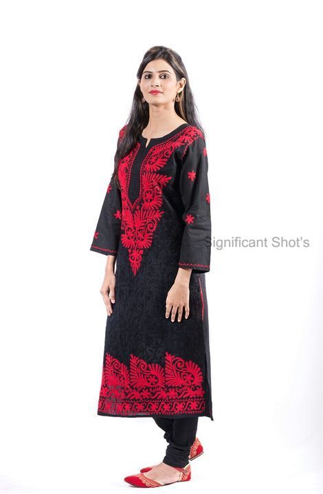 Georgette Lucknowni kurti uploaded by business on 3/28/2021