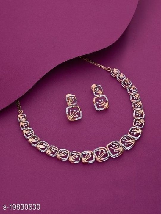 Ad jewellery set uploaded by business on 3/28/2021