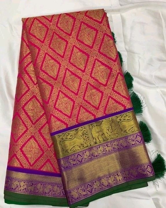 🌹Best selling traditional Sarees  uploaded by business on 3/28/2021
