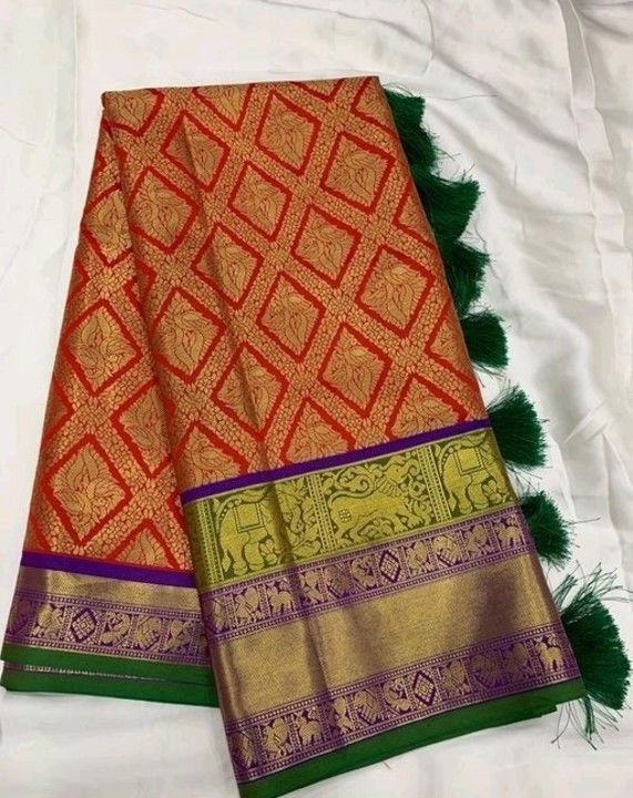 🌹Best selling traditional Sarees  uploaded by Vasaviifashion  on 3/28/2021