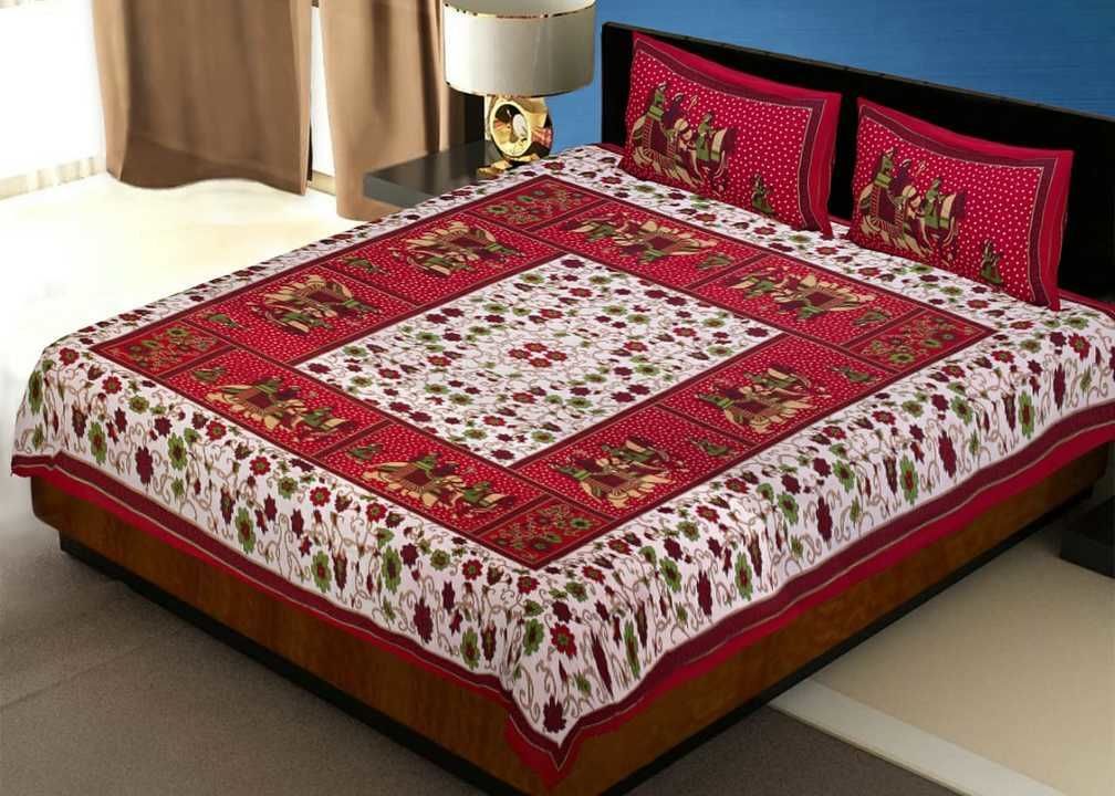 Besshit queen size with 2 pillow cover uploaded by Rupani print on 3/28/2021