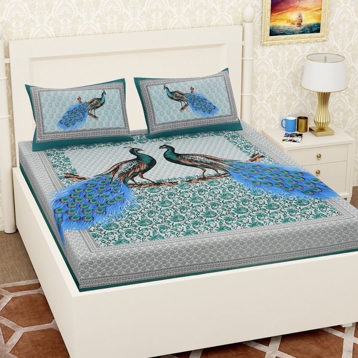 Besshit queen size with 2 pillow cover uploaded by Rupani print on 3/28/2021