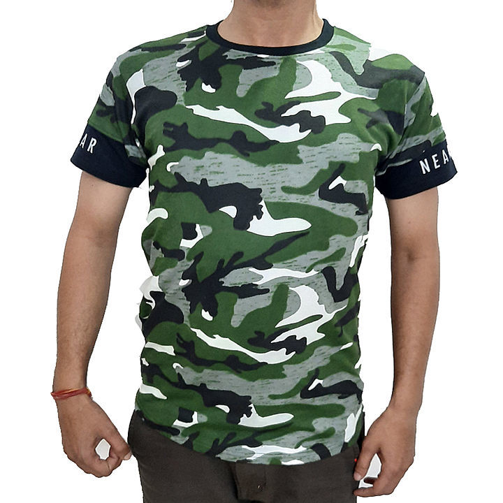 Military prints men T-Shirt  uploaded by SMAYAN ENTERPRISES on 5/17/2020