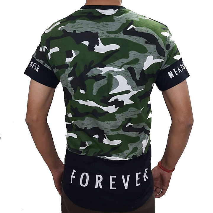 Military prints men T-Shirt  uploaded by SMAYAN ENTERPRISES on 5/17/2020