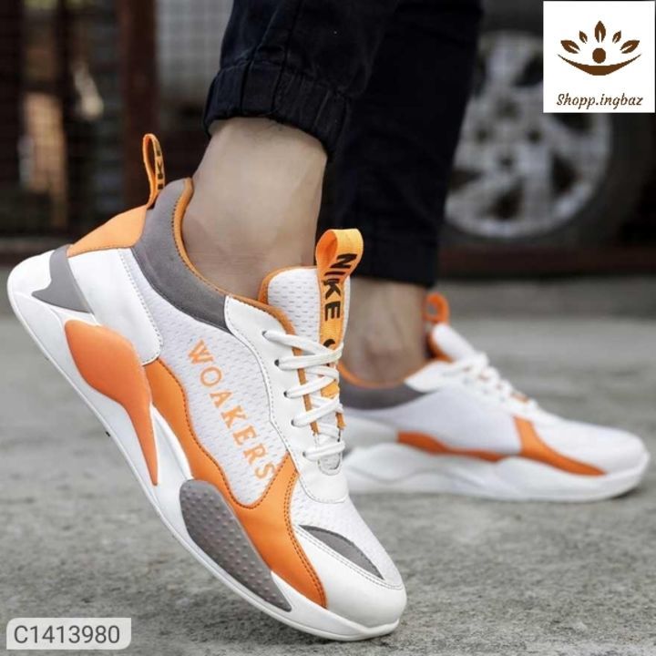 Post image *Catalog Name:* AM PM Funky Casual Shoes

*Details:*
Description: It has 1 pair of Casual Shoe 
Material; Outer Layer:  Synthetic Fiber , Sole: PVC 
Fastening : Lace-Ups
Size: UK/ IND Size:  6, 7, 8, 9, 10
Euro Size: 40, 41, 42, 43, 44
Sizes in CM: 25.10, 25.70, 26.00, 26.70, 27.90
Package Dimension ( L X W X H in Cms): 29 X 17 X 10 
Weight (In Grms) : 800 
*Copy Product
Note : Product Non Returnable 
*Returns accepted if Damaged or Defective product received and complaint should be raised to our support desk with in 24 hours.
Designs: 4


💥 *FREE COD* 
🚫 No Returns Applicable 
🚚 *Delivery*: Within 7 days