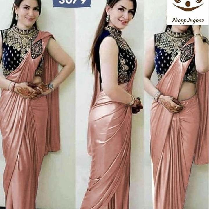 Post image *Catalog Name:* Gorgeous Satin Silk Solid Sarees With Embroidered Blouse

*Details:*
Description: It has 1 Piece of Saree With Running Blouse 
Fabric; Saree : Satin Silk , Blouse: Velvet 
Length; Saree With Running Blouse: 6.30 mtr 
Work; Saree : Solid, Blouse :Embroidered
Designs: 5


💥 *FREE COD* 
🚫 No Returns Applicable 
🚚 *Delivery*: Within 7 days