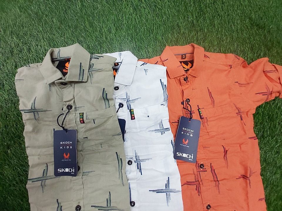 SKOCH brand exclusive kids shirts uploaded by business on 7/20/2020