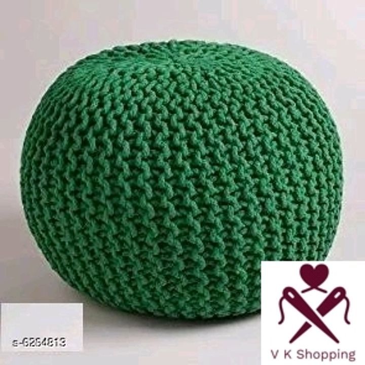 Post image Whatsapp -&gt; +919725724290
Catalog Name:*Fancy Trendy Pouf*
Material: Knitted Cotton
Type: Pouf
Multipack: 1
Sizes: 
Free Size (Length Size: 16 in, Width Size: 16 in) 

Easy Returns Available In Case Of Any Issue
*Proof of Safe Delivery! Click to know on Safety Standards of Delivery Partners- https://bit.ly/30lPKZF