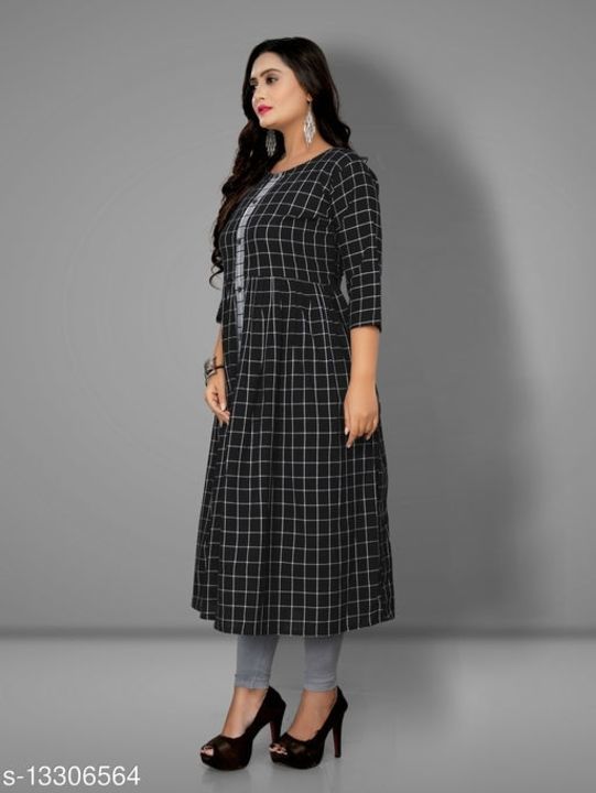 Trendy cotton kurtis for women uploaded by business on 3/29/2021