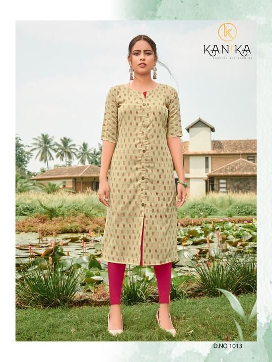Kurtis pure cotton uploaded by Best seller on 3/29/2021