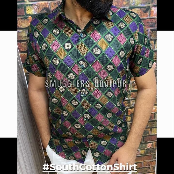 South Cotton Half Sleevs Shirt  uploaded by business on 3/29/2021