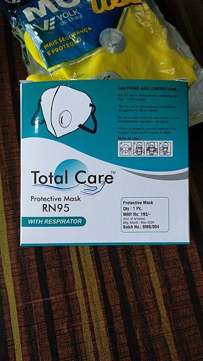 Total care RN 95 certified Mask uploaded by Shri Sai Gruhudyog on 7/20/2020