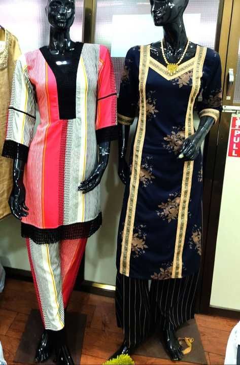 Two sets of kurti plazo uploaded by business on 3/29/2021