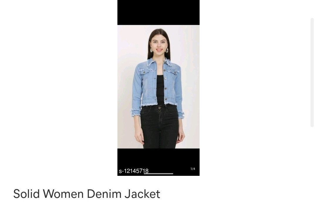 Post image Denim jacket at 350 rps choose any one
Shipping charges:60 rps