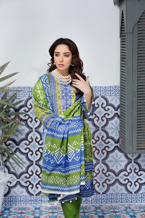 Zaitoon Idyllic Blue Digital Printed Cotton Lawn Salwar Suit Set (Unstitched)

 uploaded by business on 3/30/2021