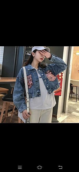 Denim jacket  uploaded by Shopping hub on 7/20/2020