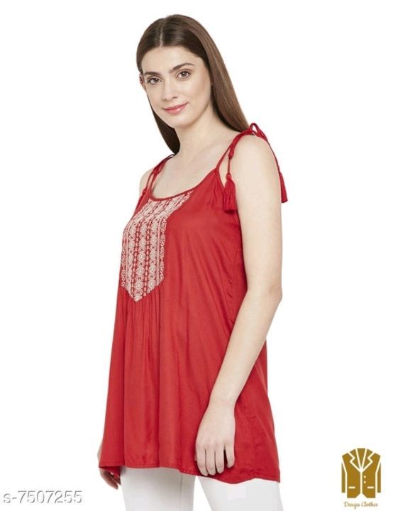 Post image Women's Viscose Rayon Tops &amp; Tunics

Fabric: Polyester / Cotton / Viscose Rayon
Sleeve Length: Variable (Product Dependent)
Pattern: Variable (Product Dependent)
Multipack: 1
Sizes:
S, XL, L, M
Dispatch: 2-3 Days